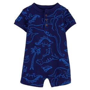 Carter’s 9M one piece shorts and short sleeve dinosaur thermal bodysuit